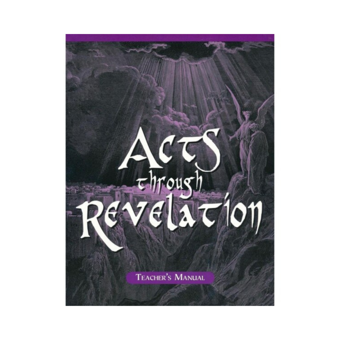 5.0 Acts Through Revelation - Teacher's Manual