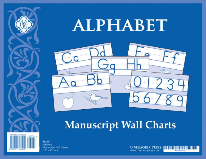 Alphabet Manuscript Wall Charts