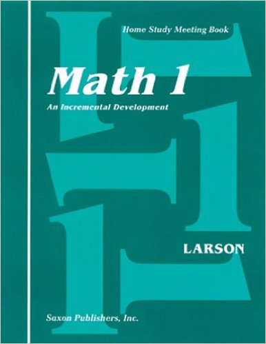 Saxon Math 1 Homeschool Complete Kit 1st Edition