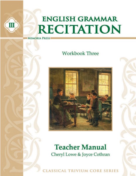 English Grammar Recitation III - Teacher Manual