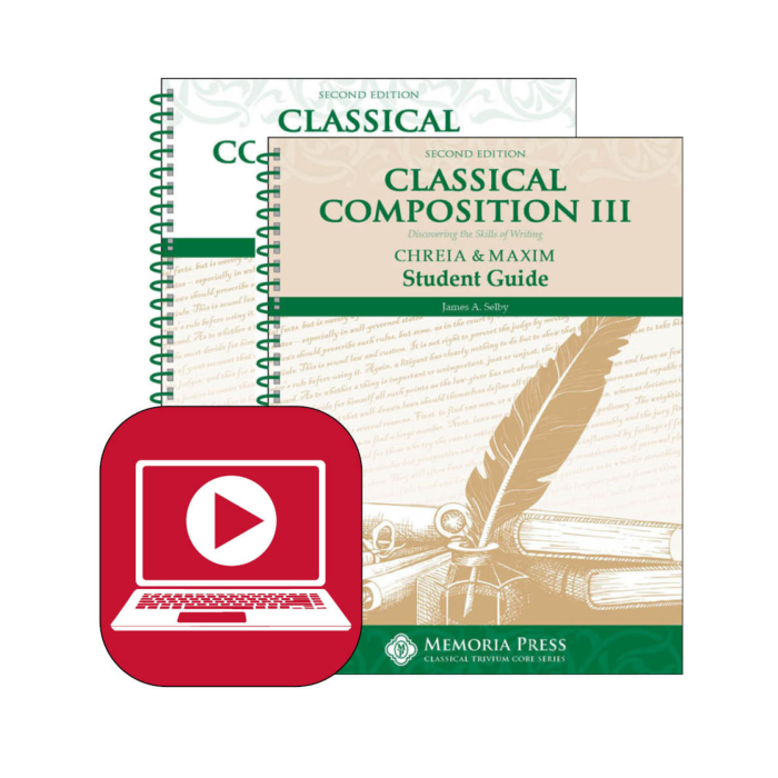 Classical Composition III: Chreia & Maxim Set (Second Edition)