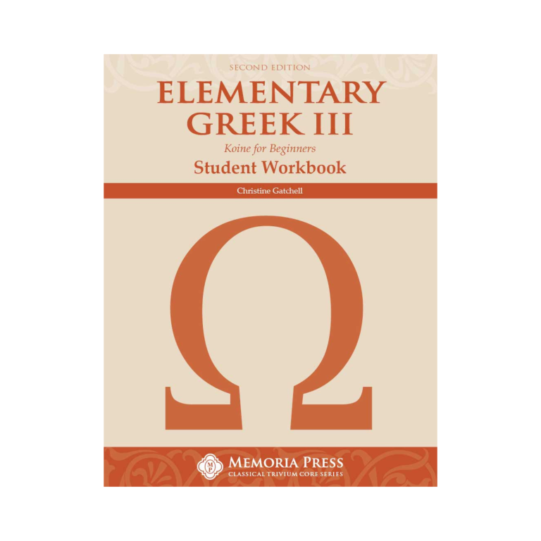 Elementary Greek: Year 3 - Workbook (Second Edition)