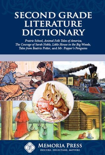 Second Grade Literature Dictionary