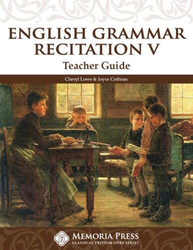 English Grammar Recitation V - Teacher Guide
