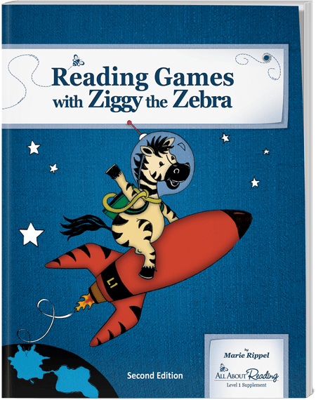 All About Reading Level 1 - Reading Games with Ziggy the Zebra