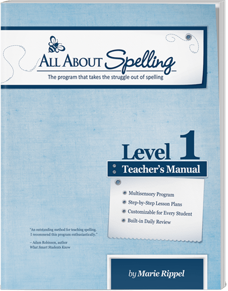 All About Spelling Level 1 - Teacher's Manual ***Older Edition***