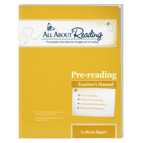 All About Reading: Pre-reading - Teacher's Manual