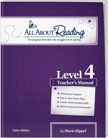 All About Reading Level 4 - Teacher's Manual (Colour Edition)