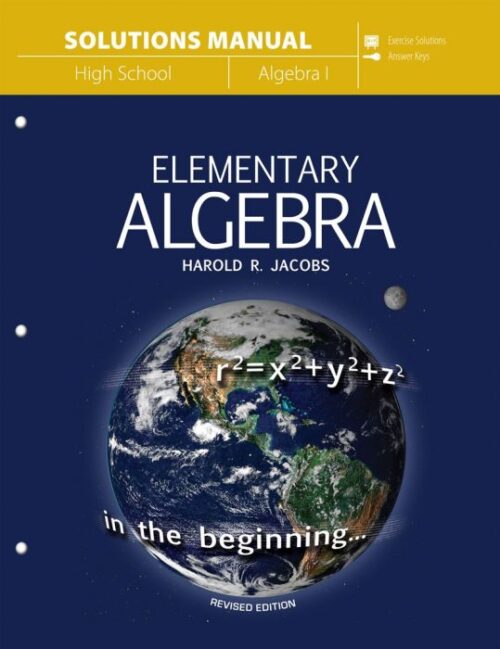 Elementary Algebra Solutions Manual