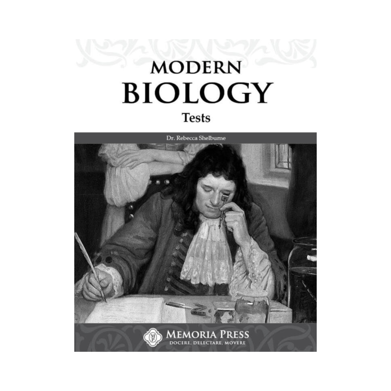 Modern Biology - Tests