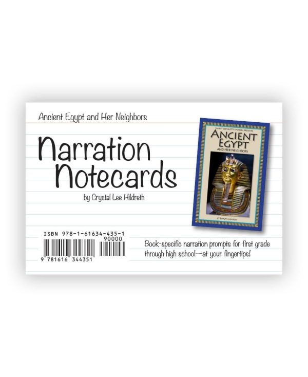 Narration Notecards: Ancient Egypt and Her Neighbors