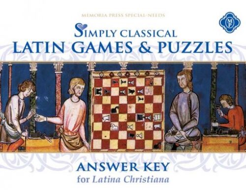 Simply Classical Latin Games & Puzzles - Answer Key