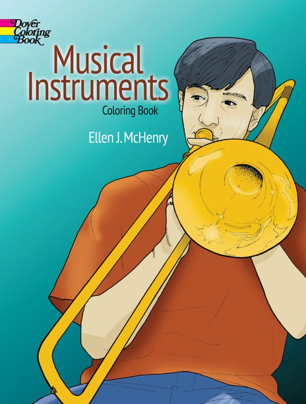 Musical Instruments Colouring Book