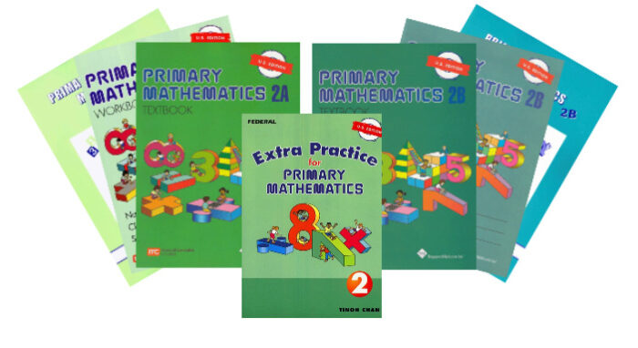 Singapore Primary Mathematics: Level 2 A&B - Set with Home Instructor's Guides (U.S. Edition)