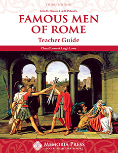 Famous Men of Rome - Teacher Guide ***Older Edition***