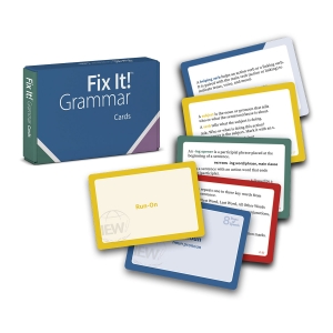 Fix It! Grammar: Cards