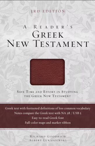 A Reader’s Greek New Testament: Third Edition