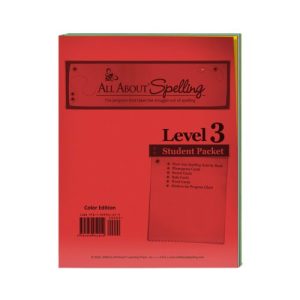 All About Spelling Level 3 - Student Packet (Updated Colour Version)