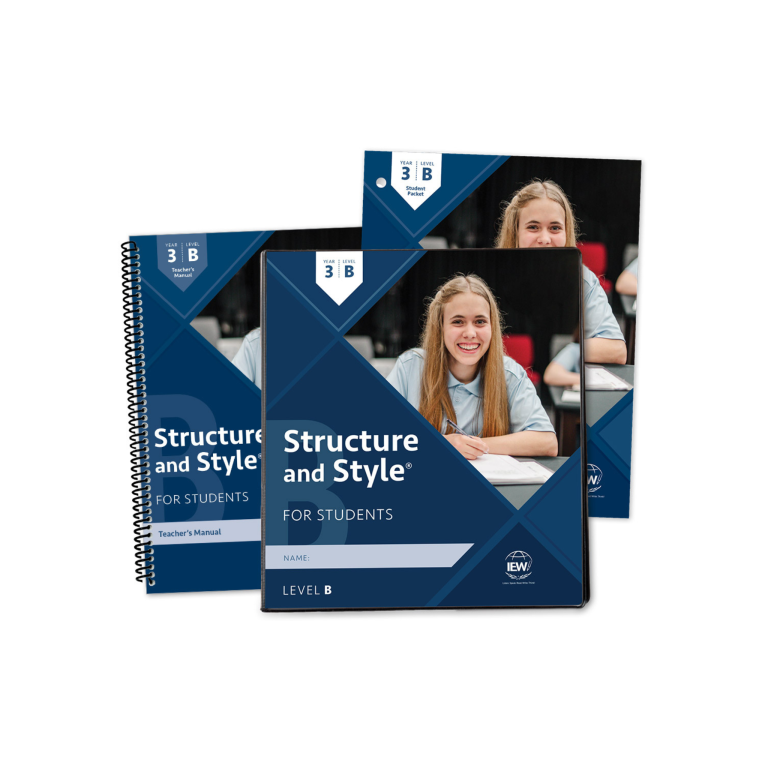 Structure and Style for Students: Year 3 Level B - Binder, Student Packet, and Teacher's Manual