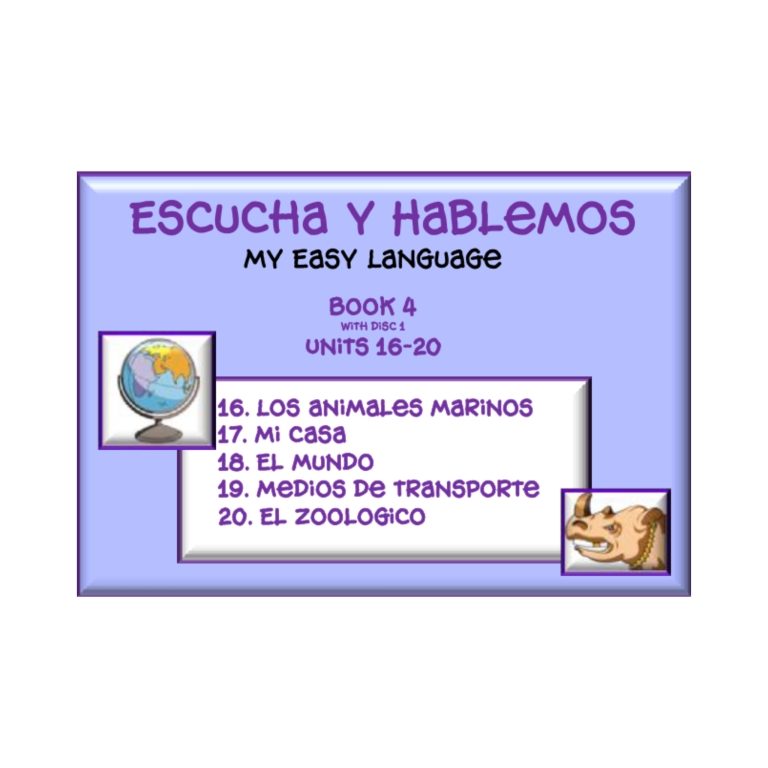 Escucha Y Hablemos! Individual Spanish Oral Program 4 & CD