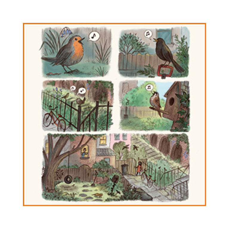 Slow Down...On Your Doorstep: Calming Nature Stories for Little Ones (Board Book) - Image 3