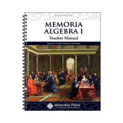 Memoria Algebra I - Teacher Manual (Second Edition)