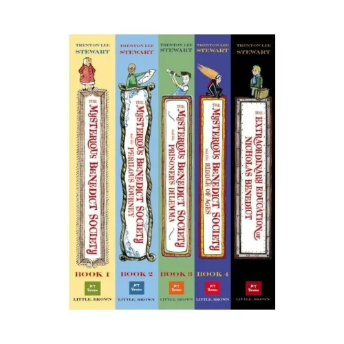 The Mysterious Benedict Society Boxed Set (Paperback)