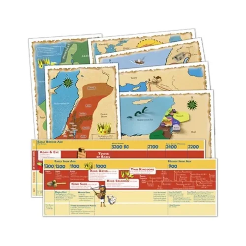 God’s Great Covenant – Old Testament: Timeline and Map Set
